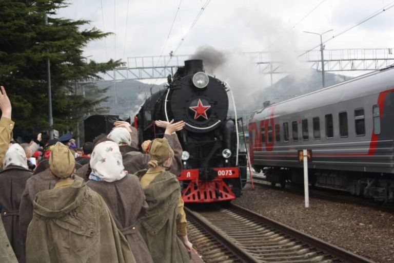 Когда приедет в Туапсе ретро-поезд «Победа»