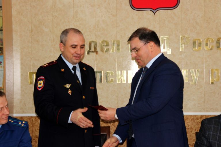 Официально представлен новый начальник полиции в Туапсинском районе