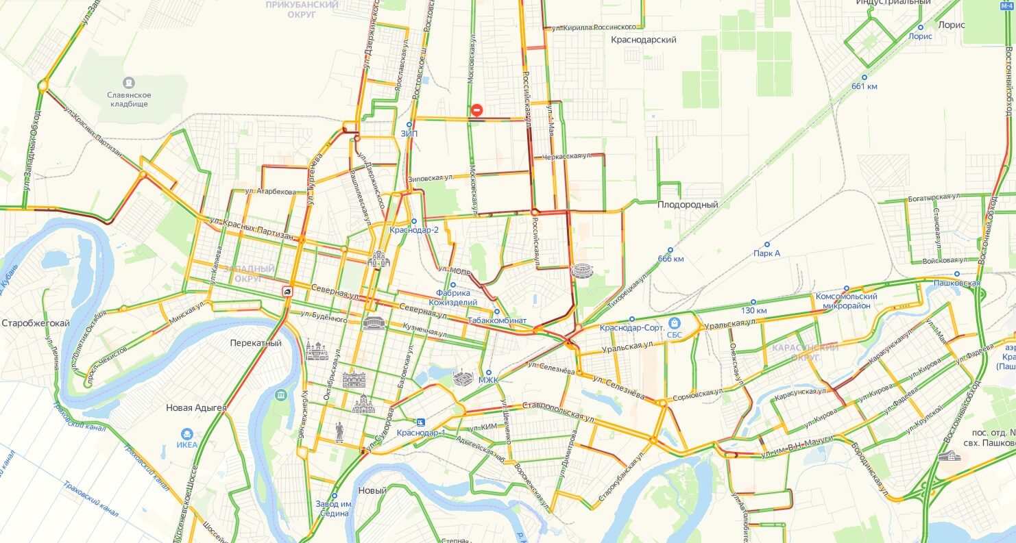 Карта транспорта краснодара онлайн