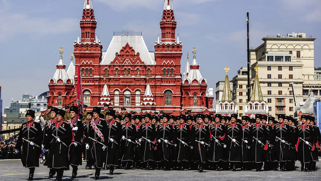 казаки в москве