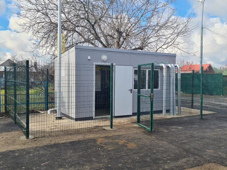 В станице Новотитаровской построили котельную для детсада