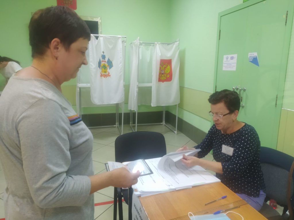 В Туапсе идут выборы депутатов в Законодательное Собрание ...