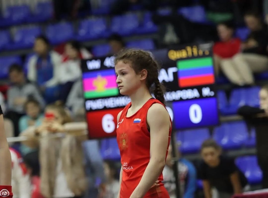 Чемпионки по борьбе