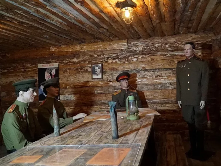 На Кубани в селе Марьина Роща воссоздали землянку штаба 18-й десантной армии