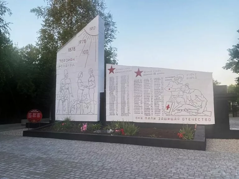 В Туапсинском районе памятники и обелиски героям Великой Отечественной войны подготовили к Дню Победы