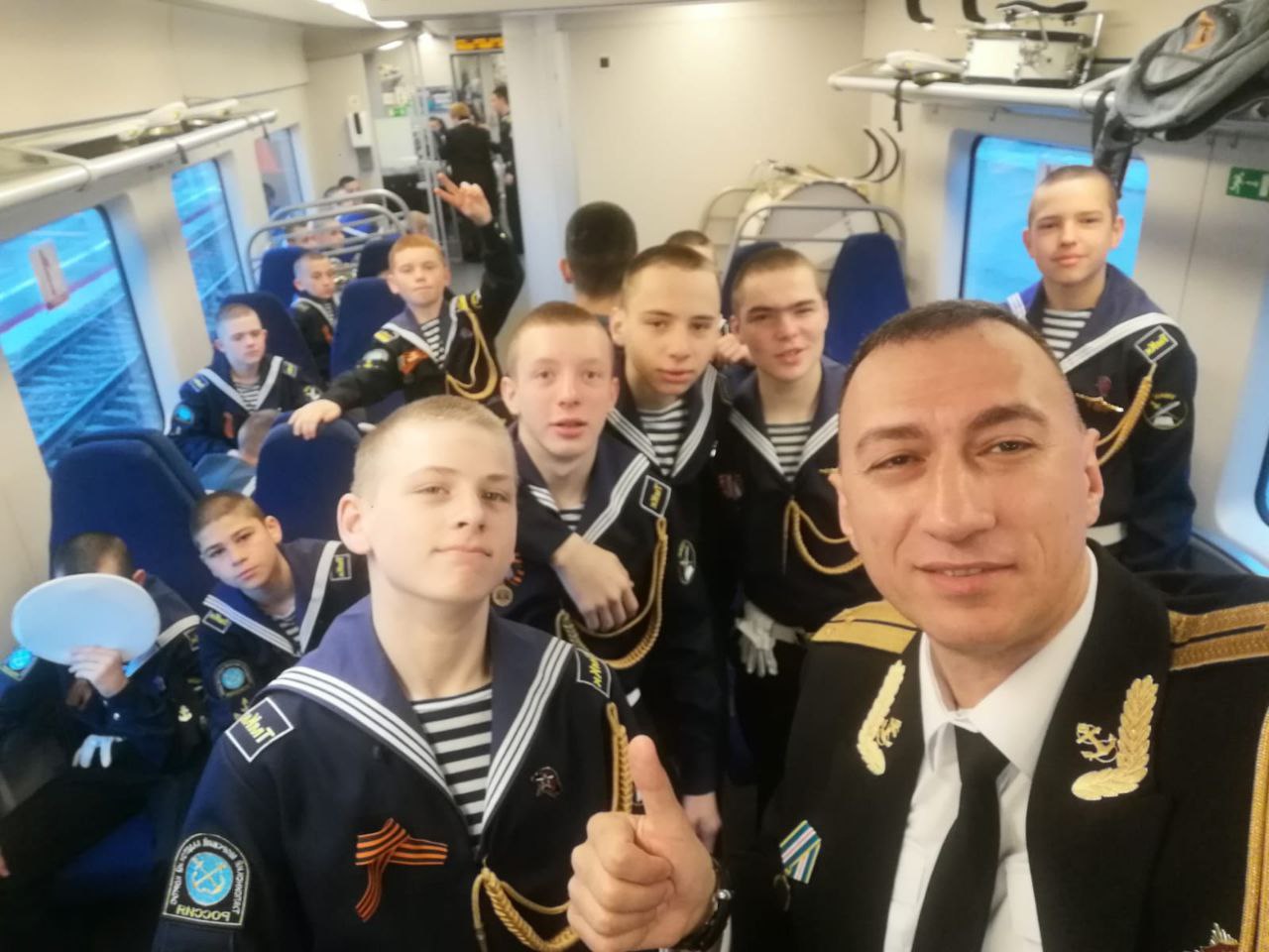 Кадеты морского корпуса Туапсе участвовали в параде Победы в ...