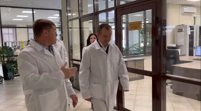 Вениамин Кондратьев посетил одну из лучших ферм Кубани
